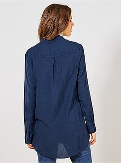 Camisa comprida estilo túnica - Kiabi