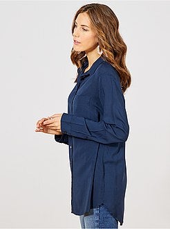 Camisa comprida estilo túnica - Kiabi
