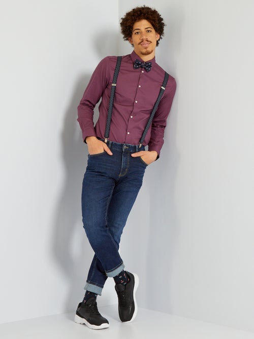 Camisa corte slim justo - Kiabi
