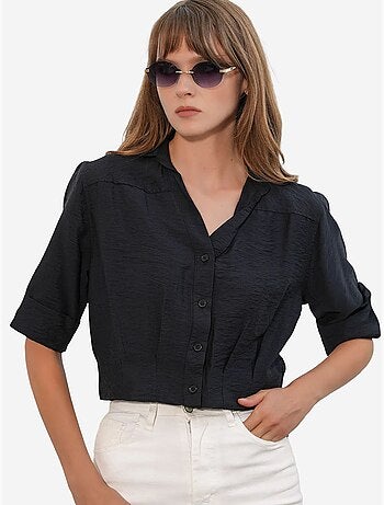 Camisa crop oversized bdart