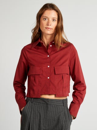Camisa crop