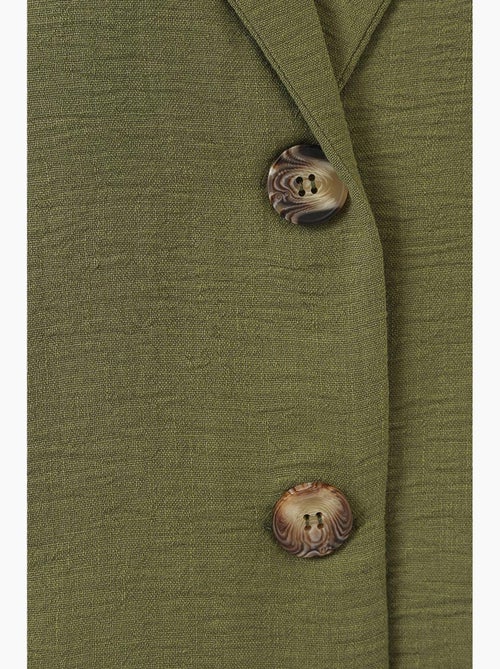 Camisa cropped com botões bdart - Kiabi Camisa cropped com botões bdart - Kiabi