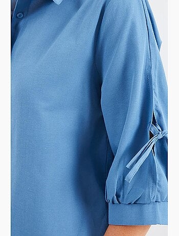 Camisa curta com laço bdart
