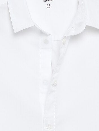 Camisa de algodão - coleção fácil de vestir