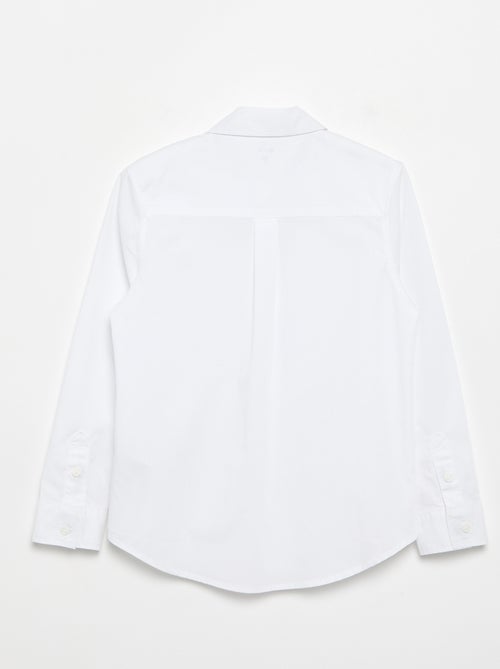 Camisa de algodão - coleção fácil de vestir - Kiabi