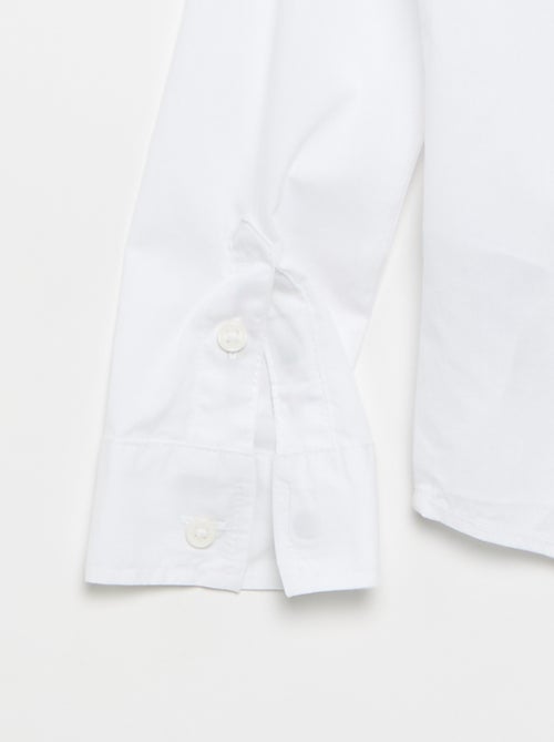 Camisa de algodão - coleção fácil de vestir - Kiabi