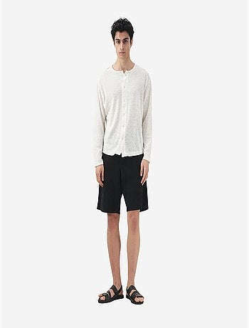 Camisa de algodão masculina giesto