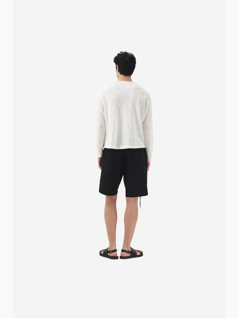 Camisa de algodão masculina giesto Branco sujo - Kiabi