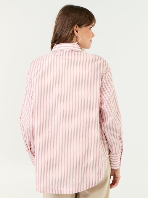 Camisa de amamentação com fenda lateral - Kiabi Camisa de amamentação com fenda lateral - Kiabi
