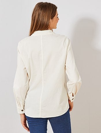 Camisa de bombazina - Kiabi