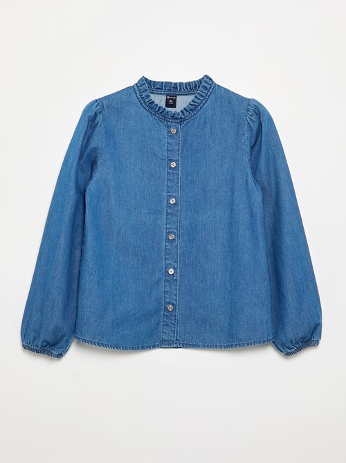Camisa de calças de ganga - coleção fácil de vestir - Kiabi