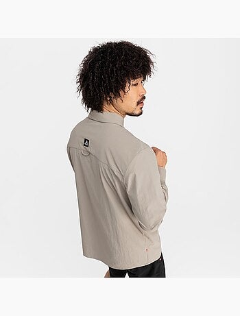 Camisa de caminhada de manga comprida para homem