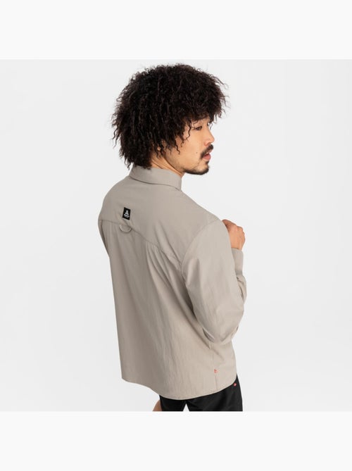 Camisa de caminhada de manga comprida para homem - Kiabi
