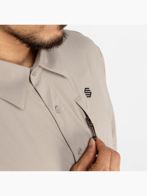 Camisa de caminhada de manga comprida para homem - Kiabi