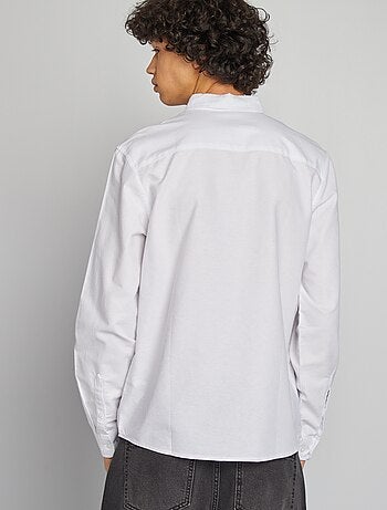 Camisa de cerimónia lisa
