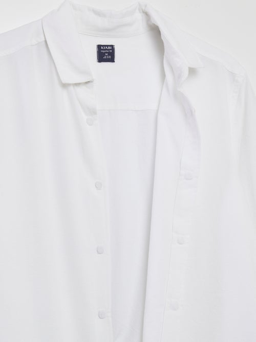 Camisa de corte direito  - So Easy - Kiabi