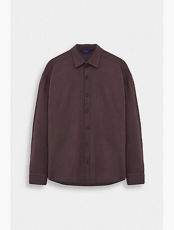 Camisa de corte direito giesto