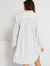camisa dormir botoes