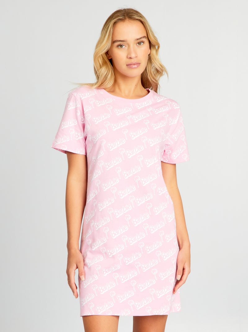 Camisa de dormir 'Barbie' ROSA - Kiabi