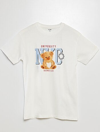 Camisa de dormir com estampado