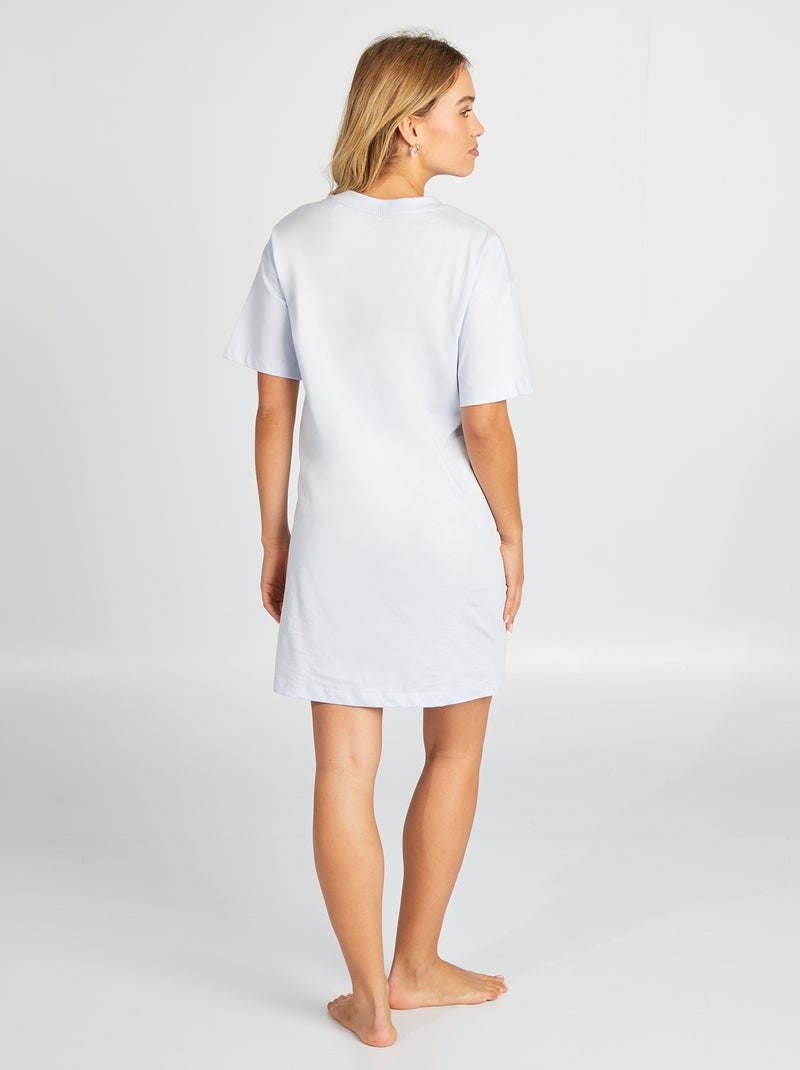 Camisa de dormir com estampado 'Stitch' AZUL - Kiabi