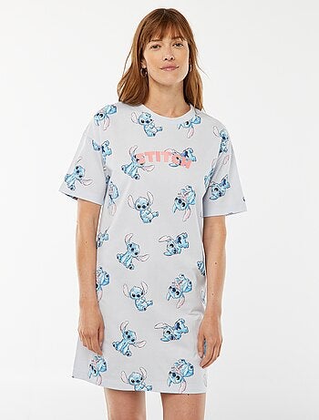 Camisa de dormir com estampado 'Stitch'