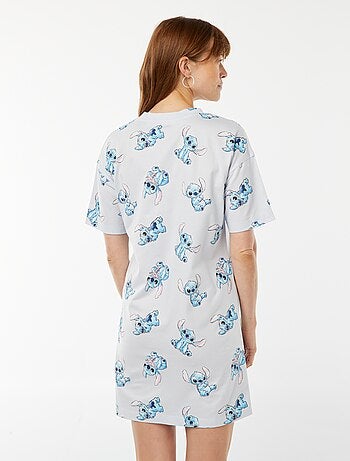 Camisa de dormir com estampado 'Stitch'