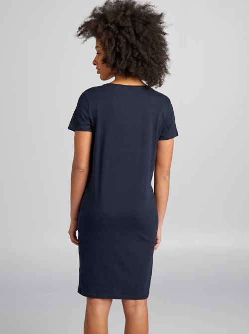 Camisa de dormir de amamentação com mensagem - Kiabi