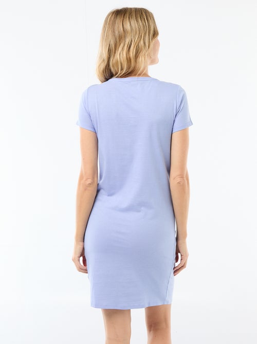 Camisa de dormir de amamentação com mensagem - Kiabi Camisa de dormir de amamentação com mensagem - Kiabi