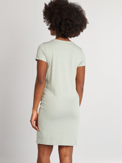 Camisa de dormir de amamentação com mensagem - Kiabi