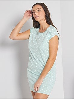 Camisa de dormir de conceção ecológica - Kiabi