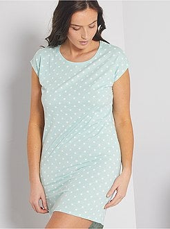 Camisa de dormir de conceção ecológica - Kiabi