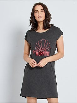 Camisa de dormir de conceção ecológica - Kiabi