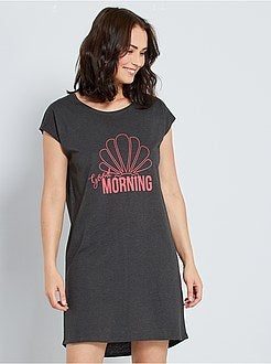 Camisa de dormir de conceção ecológica - Kiabi