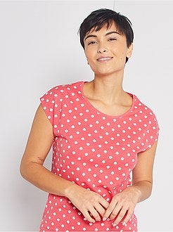 Camisa de dormir de conceção ecológica - Kiabi