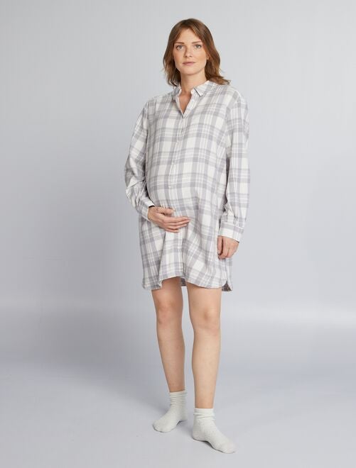 Camisa de dormir de grávida - Kiabi