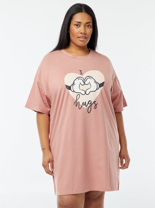 Camisa de dormir de manga curta 'Disney' - Kiabi