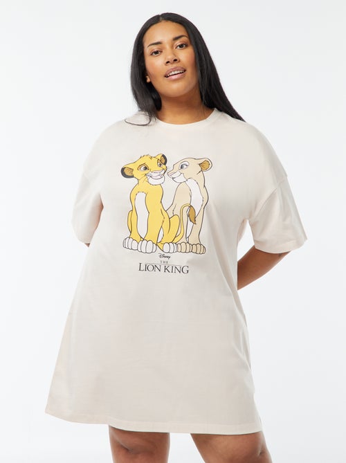 Camisa de dormir de manga curta 'Disney' - Kiabi