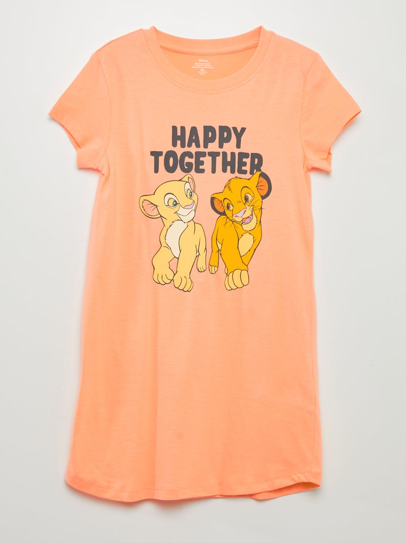 Camisa de dormir 'Disney' LARANJA - Kiabi