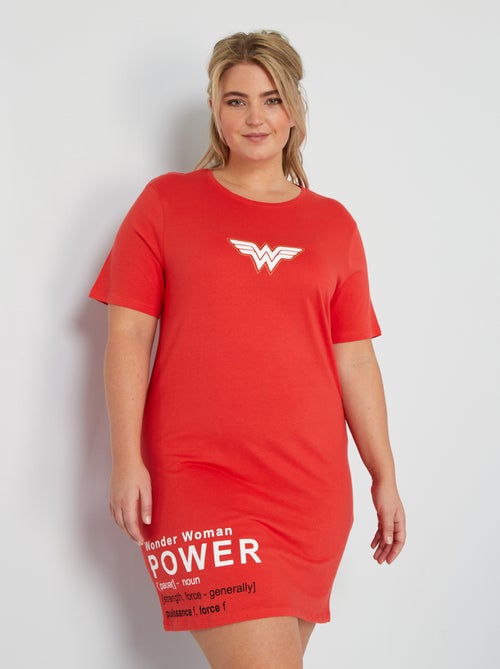 Camisa de dormir em algodão - Kiabi