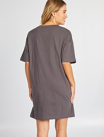 Camisa de dormir em malha jersey 'Ursinhos Carinhosos'