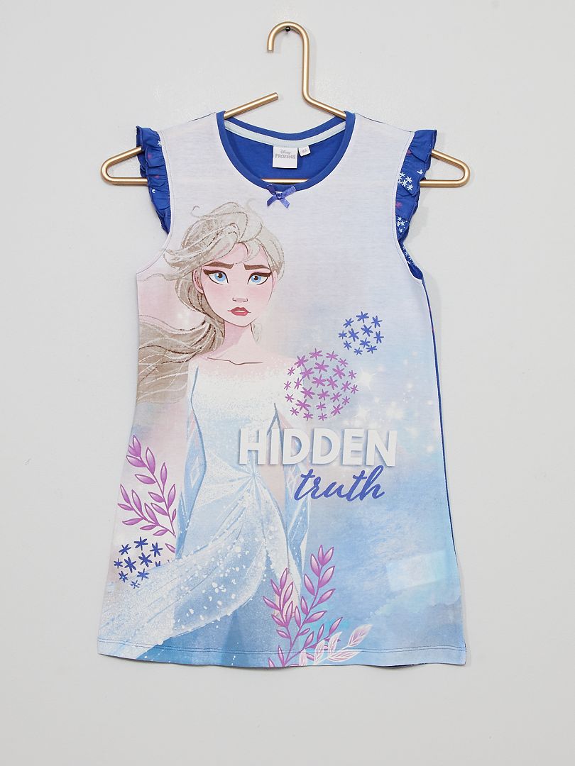 Camisa de dormir 'Frozen' Azul - Kiabi
