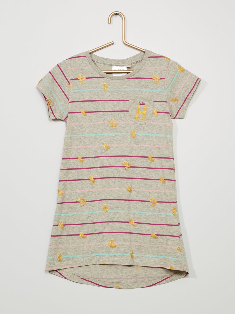 Camisa de dormir 'Harry Potter' CINZA - Kiabi