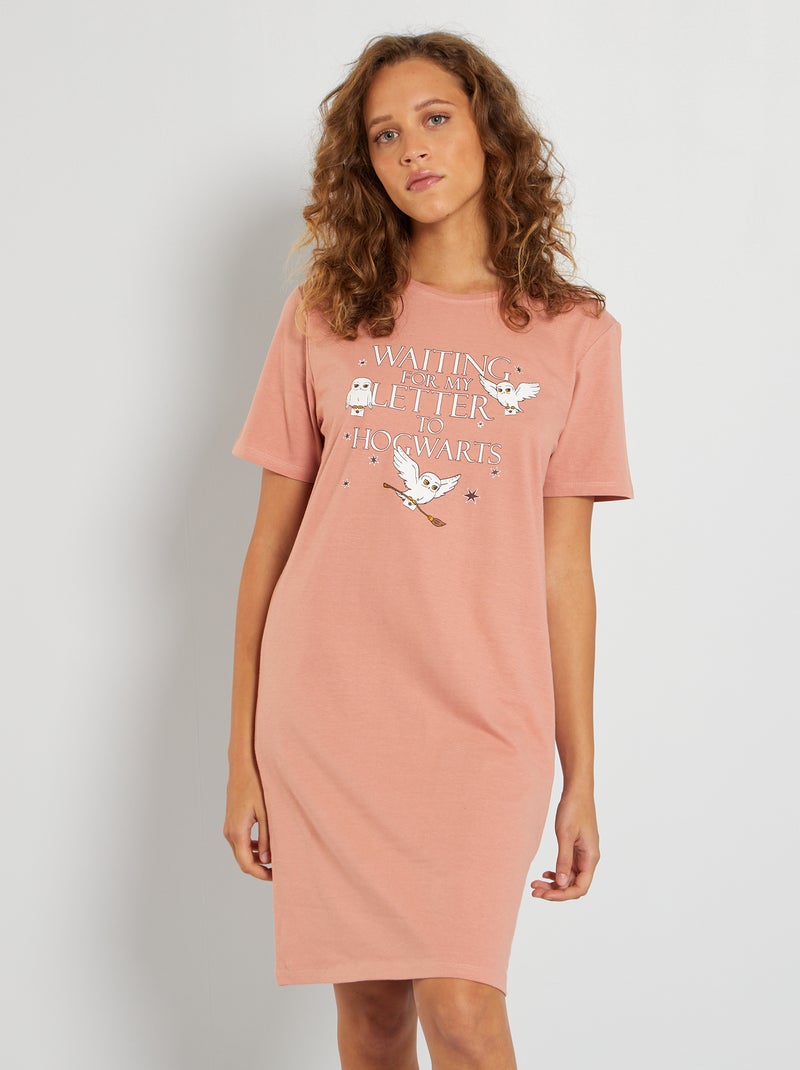 Camisa de dormir 'Harry Potter' Rosa - Kiabi