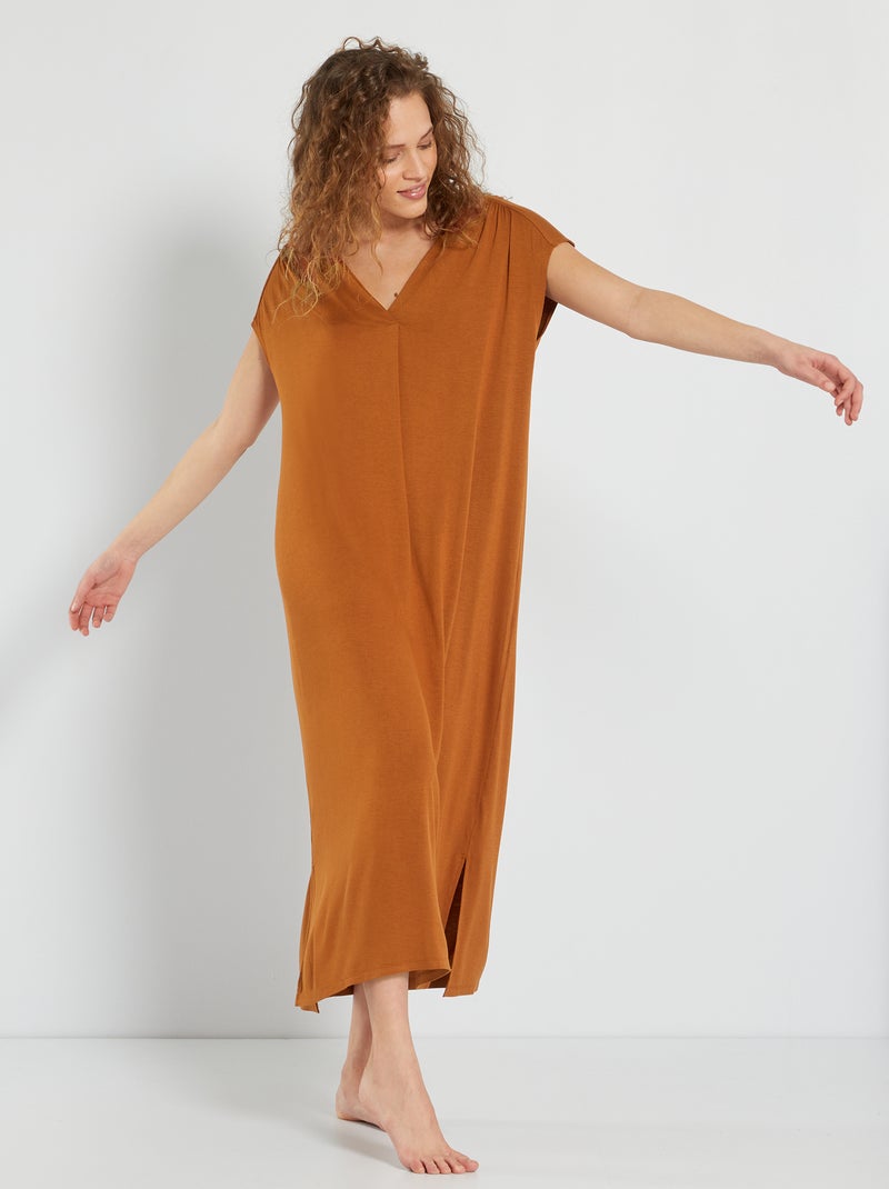 Camisa de dormir LARANJA - Kiabi