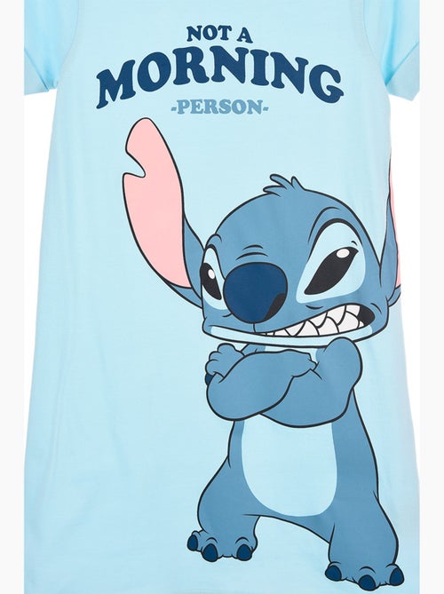 Camisa de dormir lilo & stitch azul menina | licença oficial - Kiabi Camisa de dormir lilo & stitch azul menina | licença oficial - Kiabi