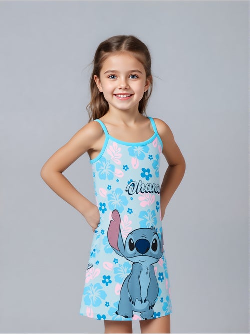 Camisa de dormir lilo & stitch azul menina | licença oficial - Kiabi Camisa de dormir lilo & stitch azul menina | licença oficial - Kiabi