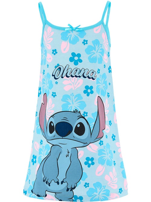 Camisa de dormir lilo & stitch azul menina | licença oficial - Kiabi Camisa de dormir lilo & stitch azul menina | licença oficial - Kiabi
