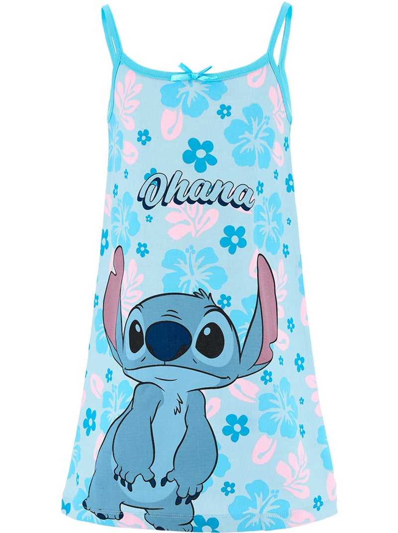 Camisa de dormir lilo & stitch azul menina | licença oficial Azul - Kiabi