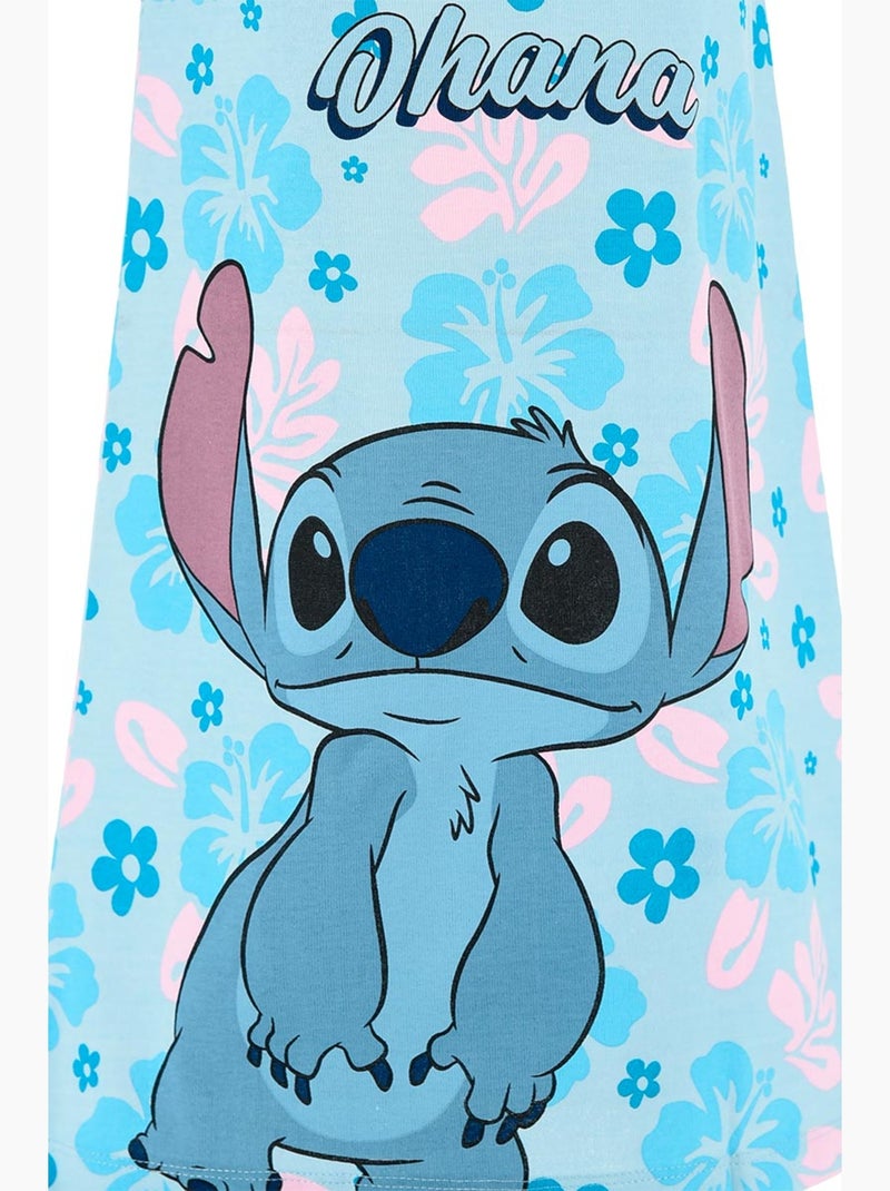 Camisa de dormir lilo & stitch azul menina | licença oficial Azul - Kiabi